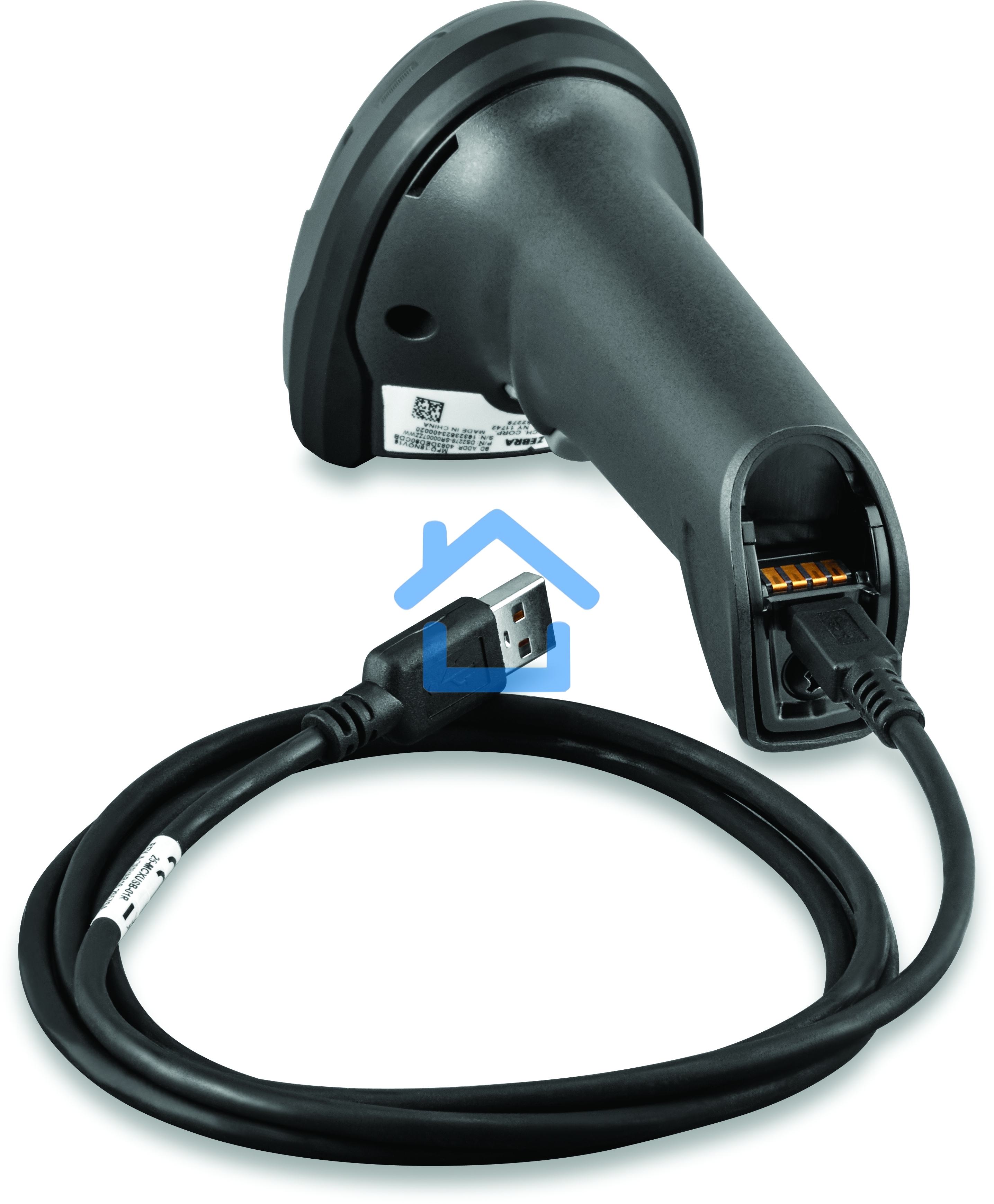Сканер штрих-кода ручной Zebra DS2278 BT 2D Imager, беспроводной, 762 мм/сек, Bluetooth, USB, черный
