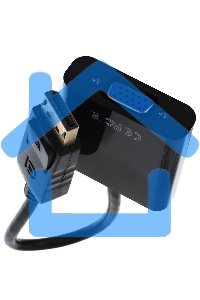 Кабель-переходник DP --> VGA-F 0,2m, Telecom (TA522)