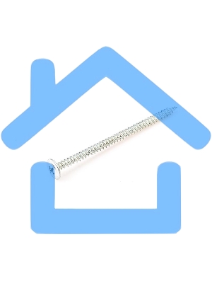 Саморез 4.2х13 металл-металл с прессшайбой цинк (уп.200шт) коробка СТРОЙМЕТИЗ UTORM2050053