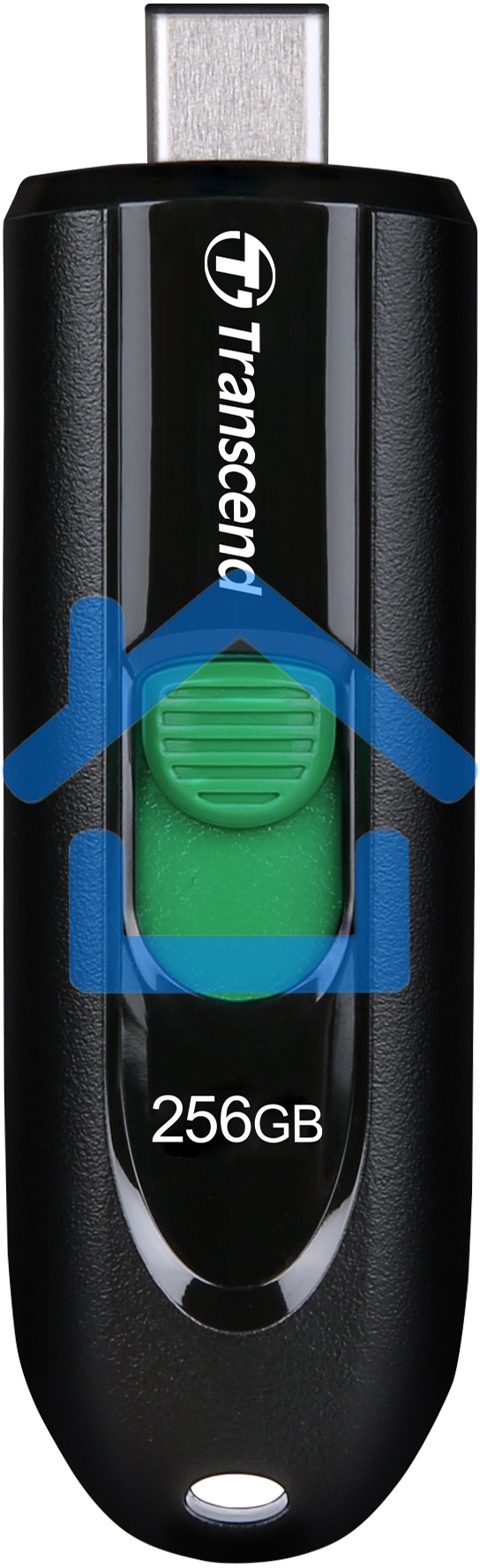 Флешка USB R/W Transcend 256Gb Jetflash Type-C 790С TS256GJF790C USB3.0 черный