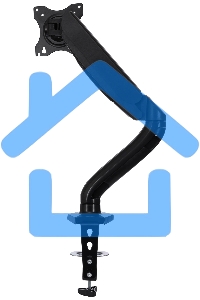 Кронштейн для мониторов ЖК Buro M1 черный 15