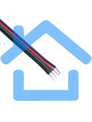 Лента светодиодная 24В, COB 12Вт/м, 720 LED/м, RGB, 10мм, 5м, IP20 Rexant