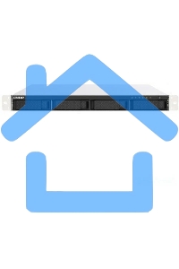 Сетевое хранилище без дисков SMB QNAP TS-453DU-4G NAS 4 HDD trays, rackmount 1U, 1 PSU. 4-core Intel Celeron J4125 2.0 GHz (up to 2.7 GHz), 4 Gb RAM (1 x 4 Gb) up to 8 Gb (2 x 4Gb), 2.5 Gigabit Ethernet x 2, 4xUSB, 1xHDMI . W/o rail kit RAIL-B02