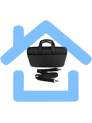 Сумка для ноутбука Сумка Continent CC-215 BK (полиэстр, черный 15,6'')