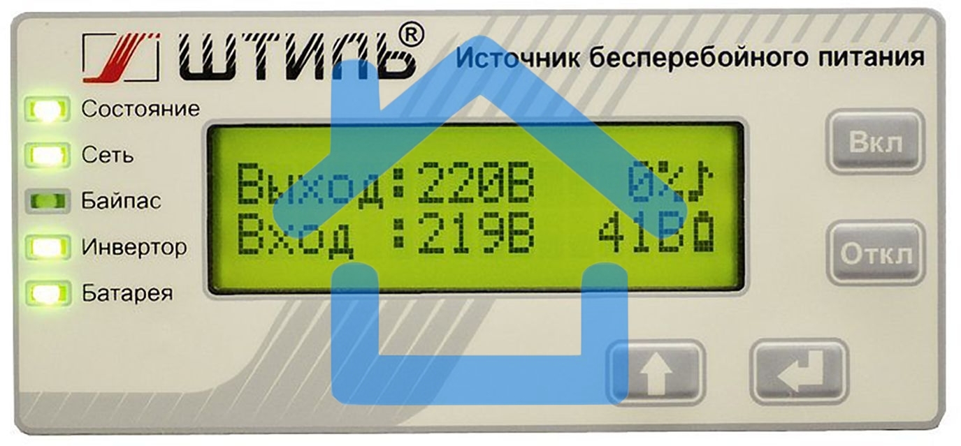 Источник бесперебойного питания Штиль SR1103TL 2700Вт 3000ВА серый