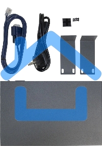 Коммутатор Managed L2 Switch 8x1000Base-T, 2x1000Base-X SFP, RJ45 Console, 19