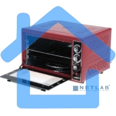 Мини-печь Kraft KF-MO3804KR красный