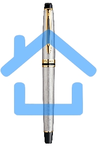 Ручка перьевая Waterman Expert 3 (CWS0951940) Stainless Steel GT F сталь, подарочная коробка