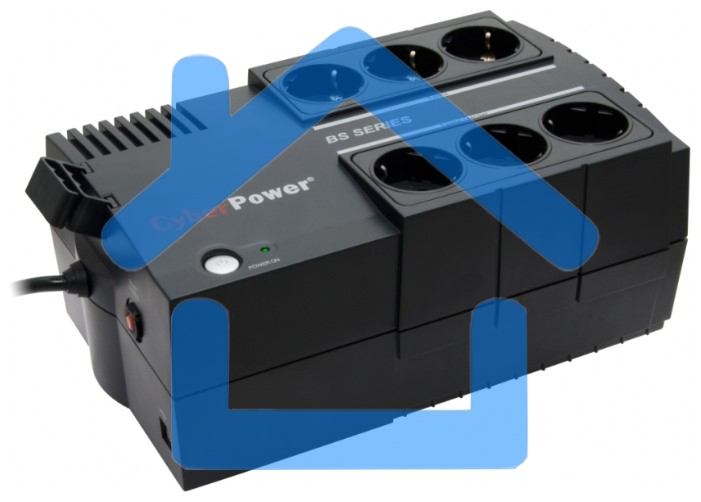Источник бесперебойного питания CyberPower BS450E черный 450VA