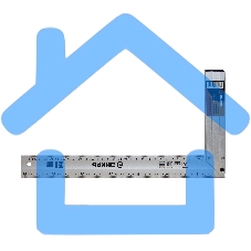 Угольник алюминиевый литой 350 мм