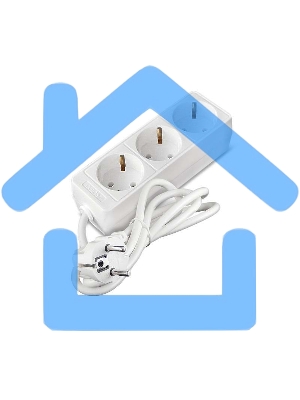 Удлинитель быт. ТМ Союз 2200 Вт 3гн. ПВС 1,5м 481S-9301