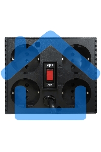 Стабилизатор напряжения Powercom Voltage Regulator, 3000VA, Black, Schuko