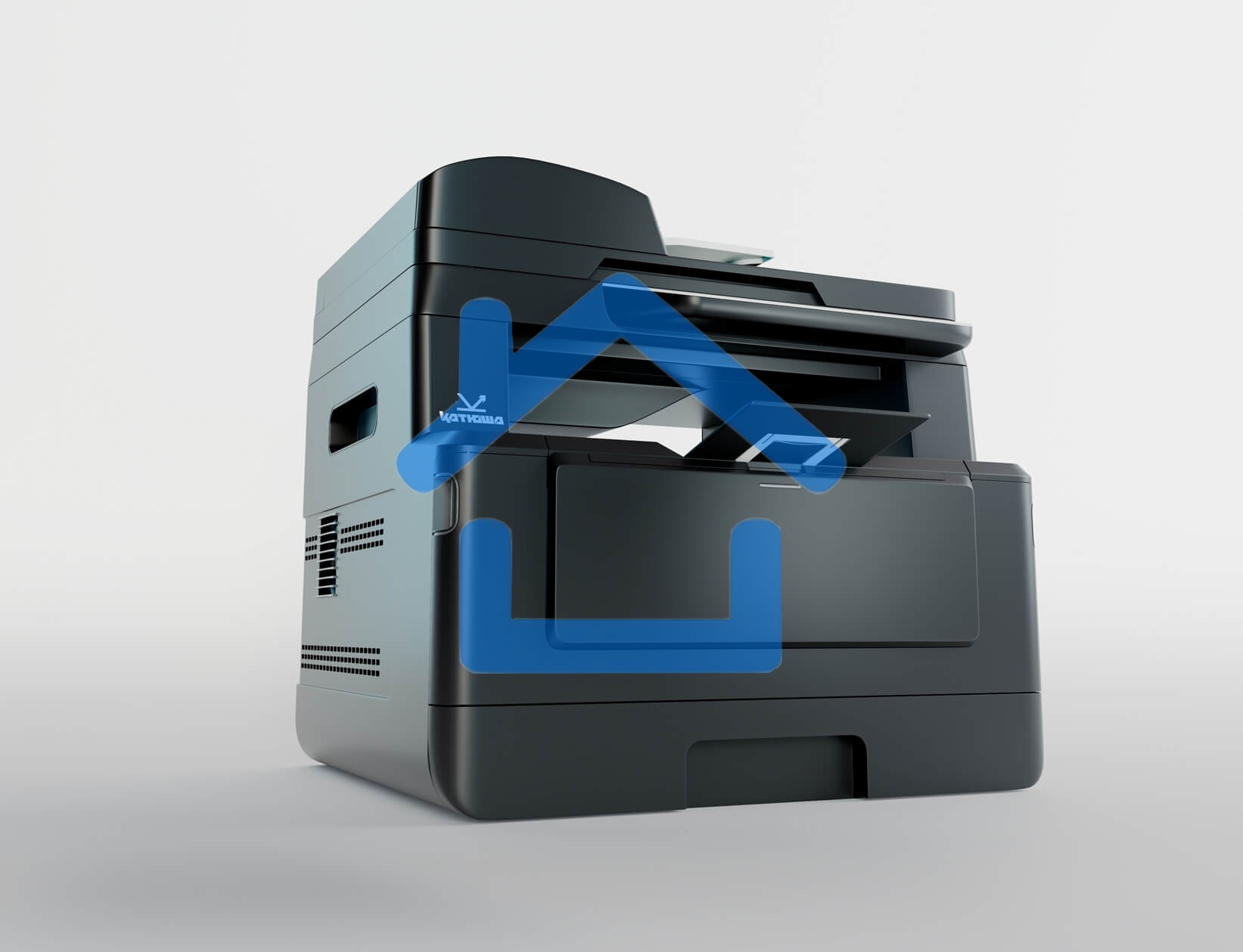 МФУ лазерное Катюша M133, A4, ч/б, печ. до 33 стр/мин., скан. до 20 стр/мин., 1200 x 1200 dpi (печать) 600x600dpi (скан.), 1Gb RAM, USB, RJ-45