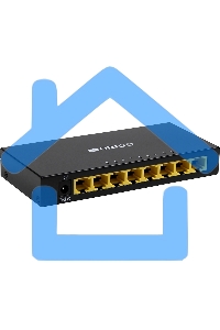 Неуправляемый 8-портовый коммутатор ORIGO OS1208/A1A 10/100 Мбит/с