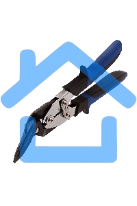 Ножницы по металлу GROSS 78351 усиленные 255мм прямой и правый резсталь-СrMo двухкомп.рукоятки