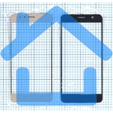 Защитное стекло для Huawei Honor 8 золотистый