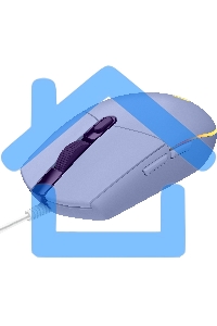 Мышь проводная Logitech G102 LIGHTSYNC фиолетовый, 8000 dpi, USB, кнопки - 6