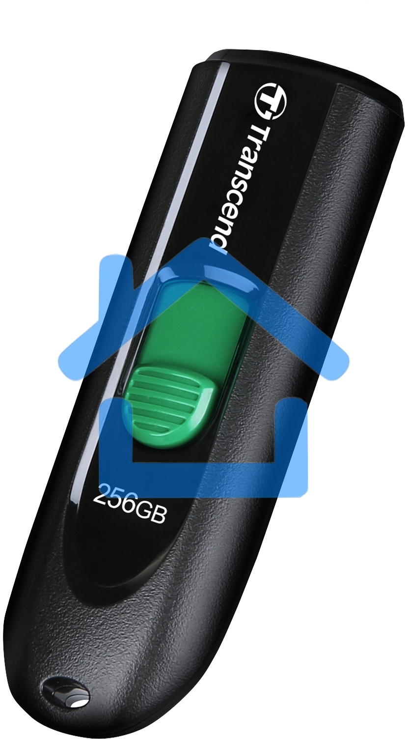 Флешка USB R/W Transcend 256Gb Jetflash Type-C 790С TS256GJF790C USB3.0 черный