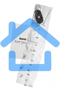 Кронштейн для мониторов ЖК Buro M1 черный 15