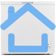 Морозильный ларь Nordfrost CF 250, белый, 215л