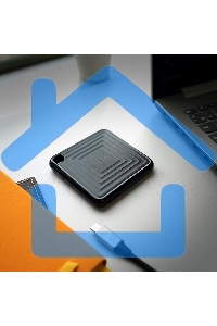 Твердотельный диск 1TB Silicon Power PC60, External, USB 3.2 Type-C R/W - 540/500 Mb/s черный