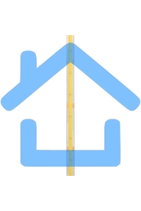 Лента светодиодная 24В, COB 10Вт/м, 384 LED/м, 6500K, 8мм, 5м, IP20 Rexant