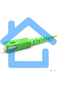 Патч-корд оптический переходной (SM), 9/125 (OS2), SC/APC-SC/UPC, (Simplex), LSZH, 2м