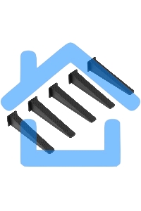 Клин для системы выравнивания плитки Matrix СВП Ворота, 50 шт. в пакете