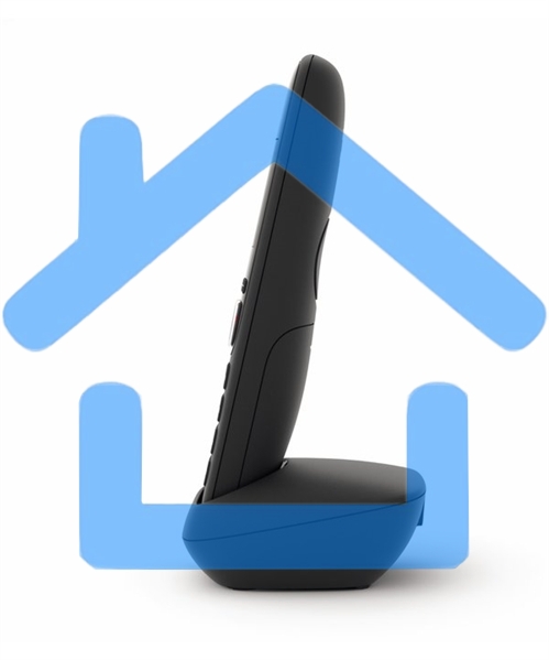 Дополнительная трубка Dect Gigaset AS690HX черный для AS690