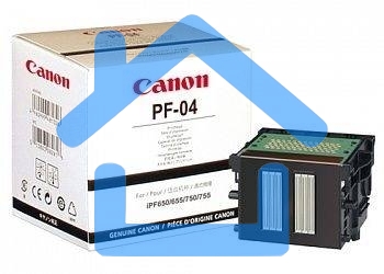 Печатающая головка Canon PF-04 (3630B001) черный для Canon iPF650, iPF655, iPF670, iPF680, iPF685, iPF750, iPF755, iPF760, iPF765, iPF770, iPF780, iPF785, iPF830, iPF840, iPF850.