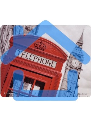 Коврик для мыши Defender Journey 240x190x0.4 мм, 6 видов