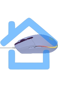 Мышь проводная Logitech G102 LIGHTSYNC фиолетовый, 8000 dpi, USB, кнопки - 6