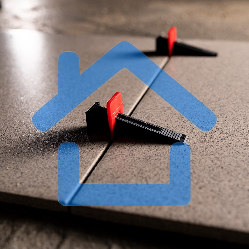 Система выравнивания плитки СВП (клипса/зажим и клин 40/40 шт.) Rexant