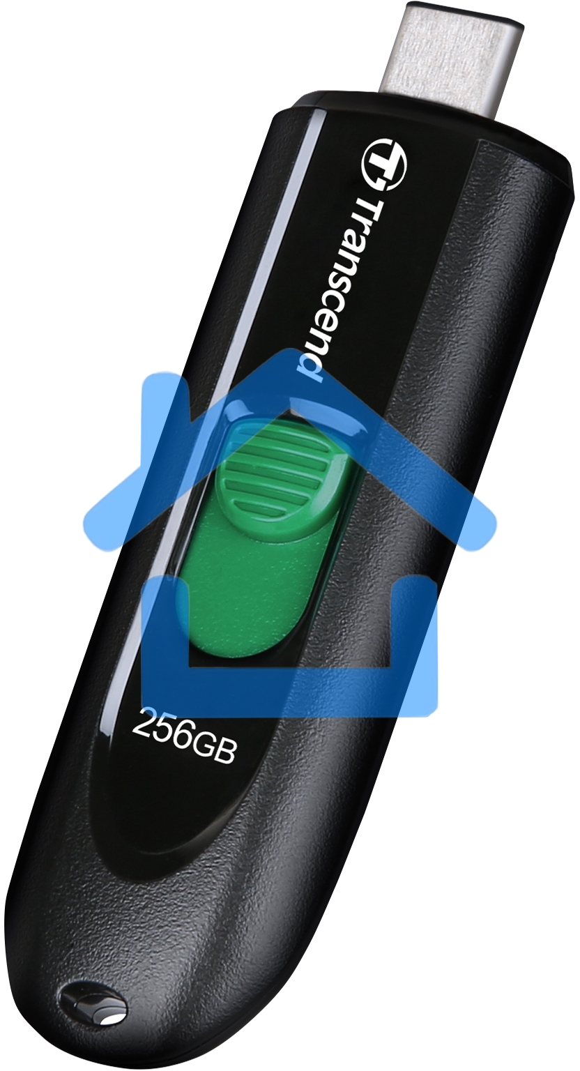 Флешка USB R/W Transcend 256Gb Jetflash Type-C 790С TS256GJF790C USB3.0 черный