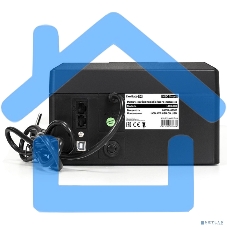 Источник бесперебойного питания ExeGate NEO Smart LHB-800.LCD.AVR.8SH.CH.RJ.USB 800VA/480W, LCD, AVR, 8*Schuko, USB, 4*USB-порта для зарядки, черный