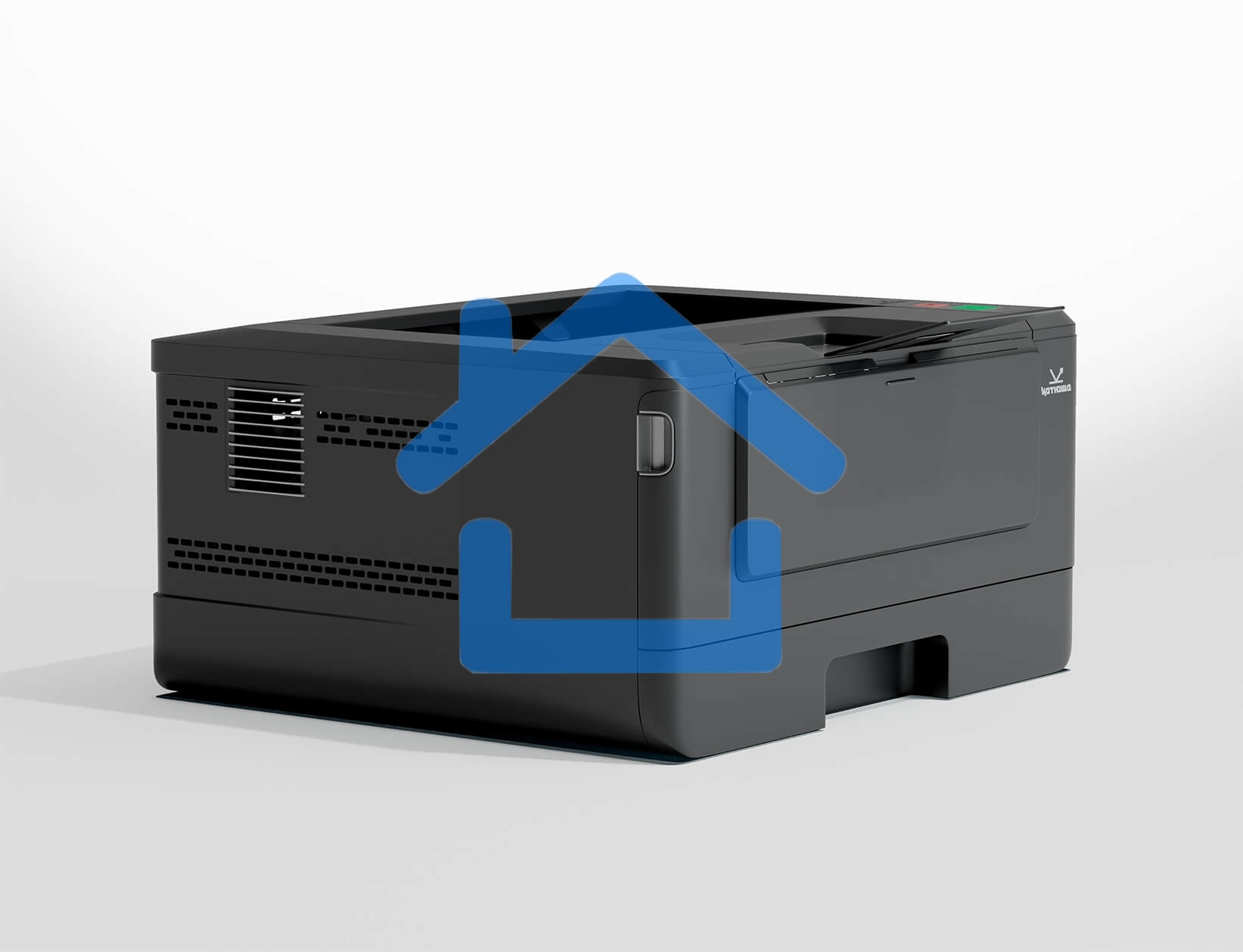 Принтер лазерный Катюша P133, 33 стр/мин А4 Ч/Б, 1200 dpi. 1 Gb RAM,Ethernet, USB, USB-host, Wi-Fi (опция). Тонер в комплекте на 700 отп.