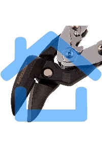 Ножницы по металлу GROSS 78351 усиленные 255мм прямой и правый резсталь-СrMo двухкомп.рукоятки