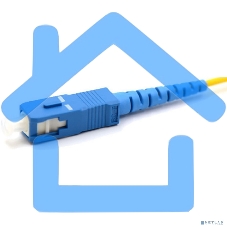 Патч-корд оптический переходной (SM), 9/125 (OS2), SC/APC-SC/UPC, (Simplex), LSZH, 2м