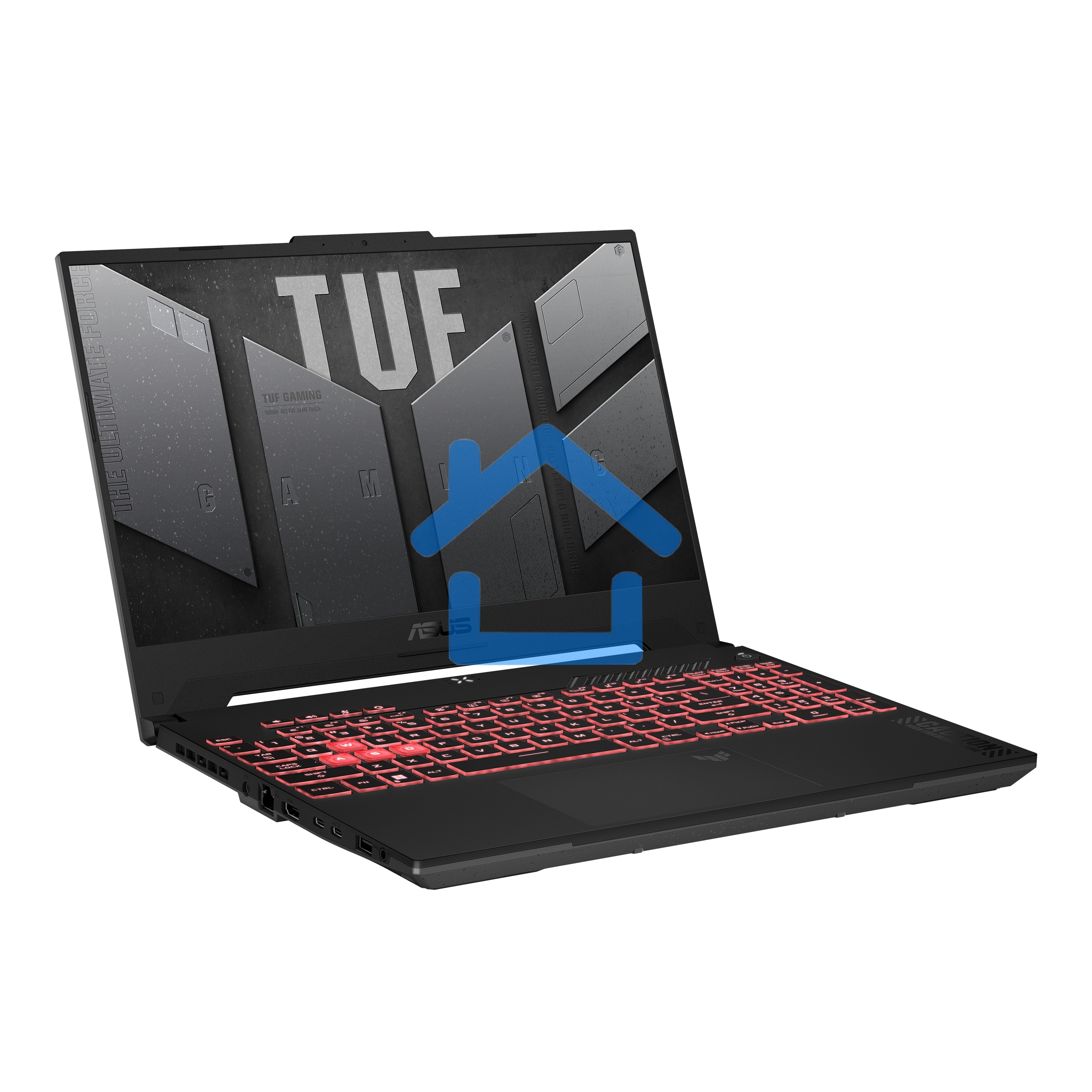 Ноутбук Asus TUF Gaming A17 FA707NUR-HX013, Ryzen 7 7435HS 16Gb SSD 512Gb NVIDIA GeForce RTX4050 6Gb 17.3