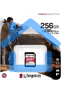 Флеш карта SDXC Kingston SDR2V6/256Gb Canvas React Plus w/o adapter 256Gb