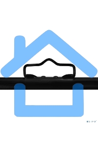 Экран Cactus 180x180см Map type CS-PSRM-180x180-BK 1:1 настенно-потолочный рулонный черный