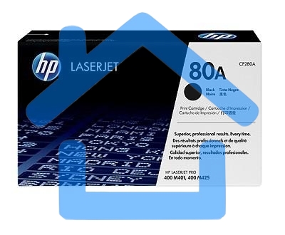 Картридж лазерный HP 80A (CF280A) черный для LaserJet Pro 400 M401/M425 2700 стр.
