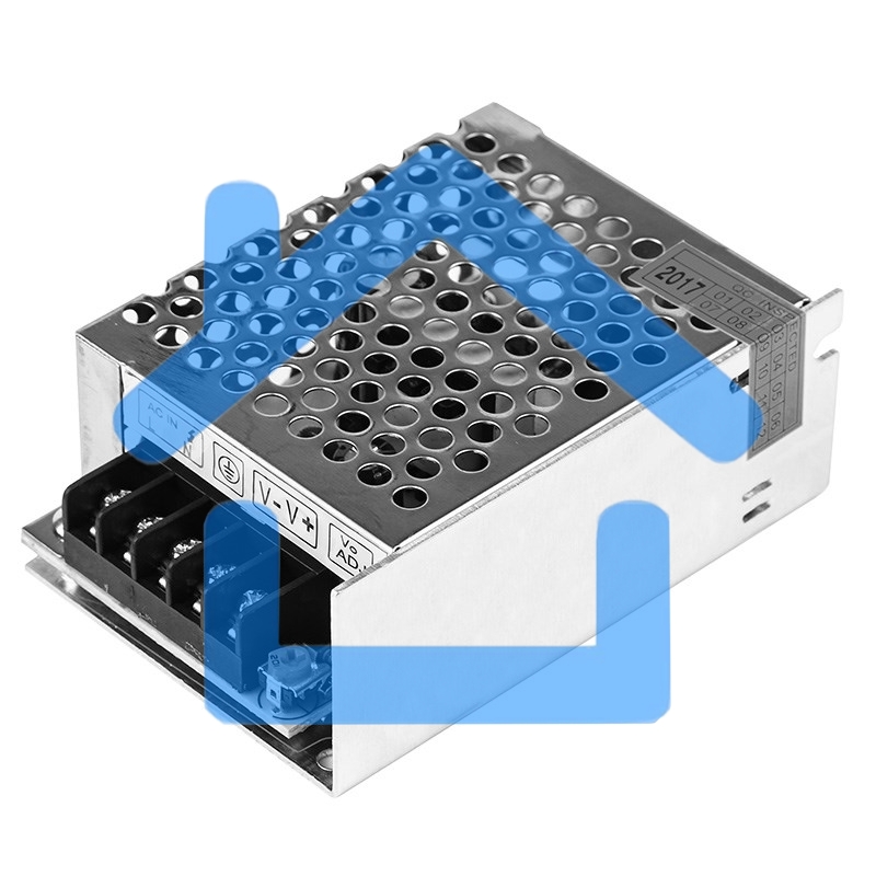 Источник питания 220 V AC/24 V DC 1 A 24 W с разъемами под винт, без влагозащиты (IP23)