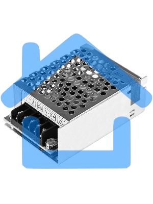 Источник питания 220 V AC/24 V DC 1 A 24 W с разъемами под винт, без влагозащиты (IP23)