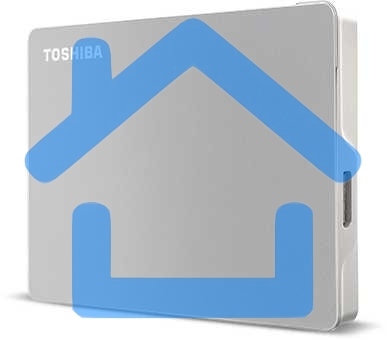 Жесткий диск Toshiba USB 3.0 4Tb HDTX140ESCCA Canvio Flex 2.5