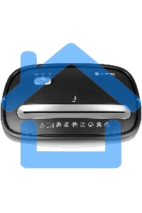 Шредер ГЕЛЕОС УД15-4, (DIN P-4), фрагмент 3,9х35мм, 8-10 лист (70г/м2), скобы, 15 литров