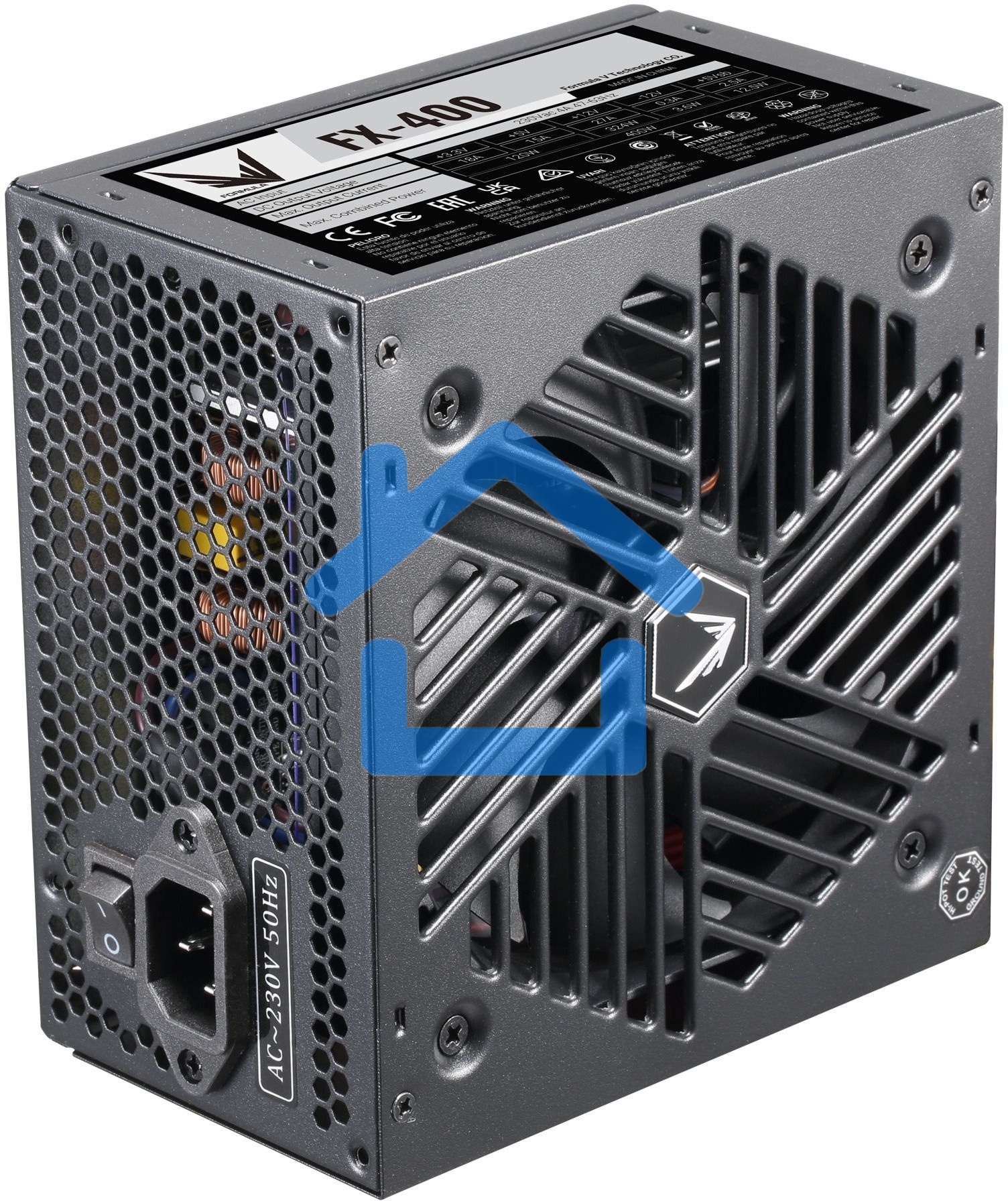 Блок питания Aerocool / Formula FX-400 RTL, 400Вт, 120мм, черный