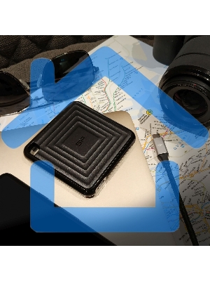 Твердотельный диск 1TB Silicon Power PC60, External, USB 3.2 Type-C R/W - 540/500 Mb/s черный