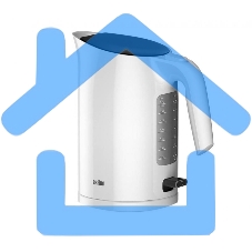 Чайник электрический BraunWK3110WH объем 1.7 л мощность 3000 Вт закрытая спираль установка на подставку в любом положении пластиковый корпус