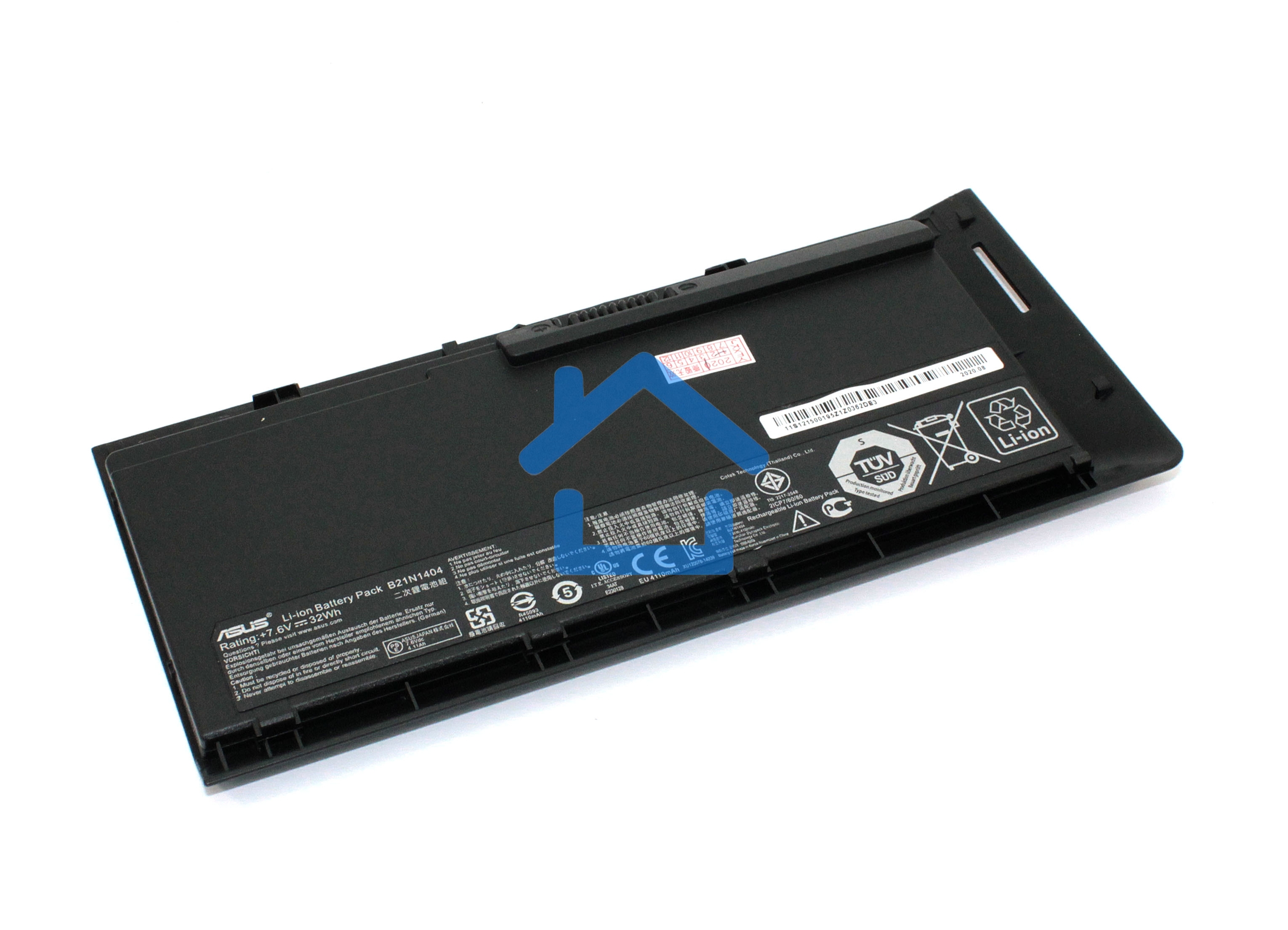 Аккумуляторная батарея для ноутбука Asus Pro Advanced BU201LA (B21N1404) 7,6V 4200mAh Orig